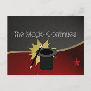 Convites Recepção Mitzvah de Evento Mágico