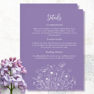 Convites Receptáculo Floral Detalhado de Script Branco Dust
