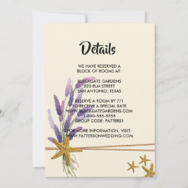 Convites Receptáculo simples bonito