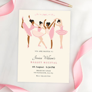 Convites recital de Ballet Bailarina