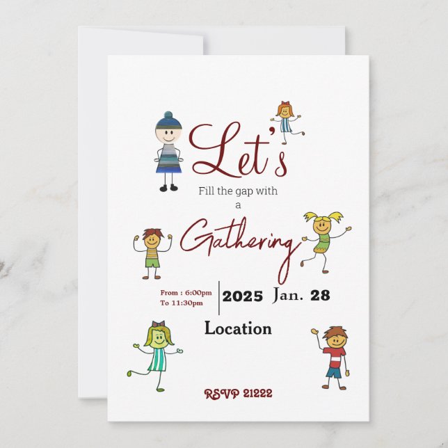 Convites Recolha (Frente)