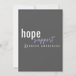 Convites Reconhecimento de canceres. espero suporte a Convi