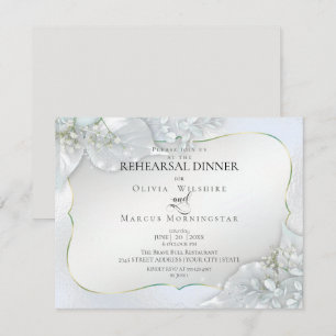 Convites RECUPERAÇÃO DE CASAMENTO Iscy Blue Shimmer