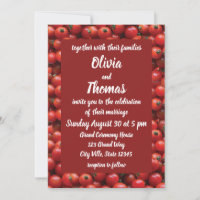 Red Tomato Modern Wedding