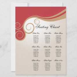 Convites Redemoinho Dourado no vermelho e na carta do