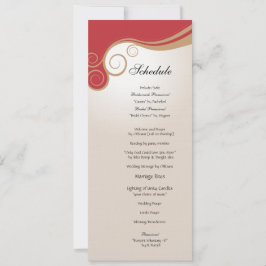 Convites Redemoinho Dourado no vermelho e na programação do