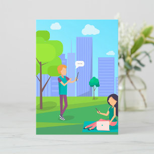 Convites Redes Sociais No Parque