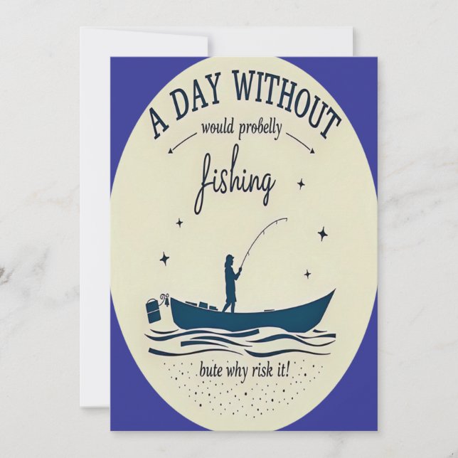 Convites "Reel in the Fun: Save the Date Invitation (Frente)