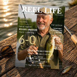 Convites Reel Life Fishing Magazine 60º Festa de Aniversári