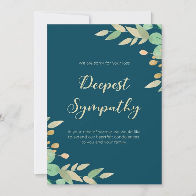 Convites Reflexões Tranquilas Enquadradas Simpatia Verde Fo (Frente)