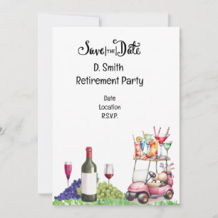 Convites Reforma de golfe para golfista feminino