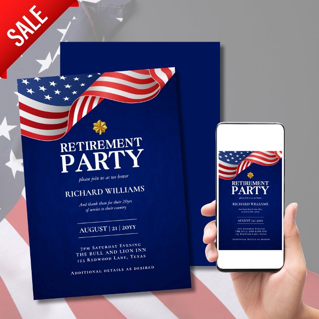 Convites REFORMA MILITAR Folha de Carvalho Dourada Coronel  (Criador carregado)