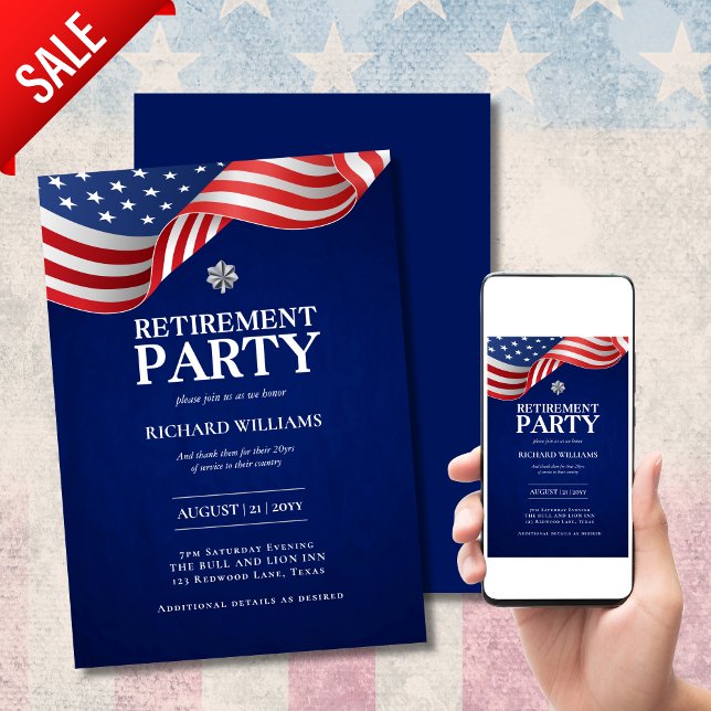 Convites REFORMA MILITAR Folha de Carvalho-prata Grande BAN (Criador carregado)