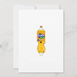 Convites Refrigerante laranja fantástico personalizado