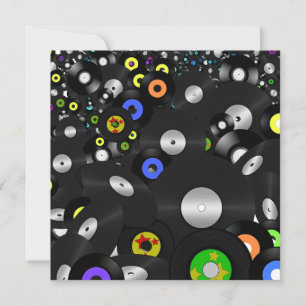 Convites Registros Vinil - LP E 45