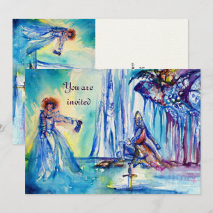 Convites REI ARTHUR, DAMA DO LAGO E EXCALIBUR sentiram