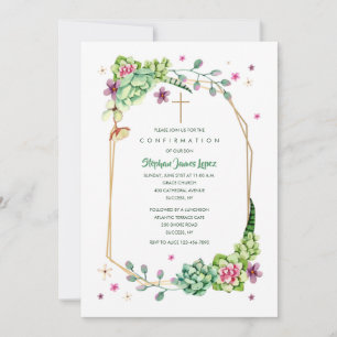 Convites Religião das Flores do Deserto