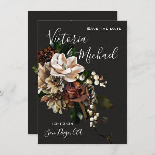 Convites Rembrandt Magnolia Salve a Data Casamento