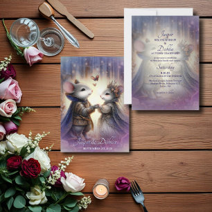 Convites Renaissance Fairytale Fantasy Casamento Romântico