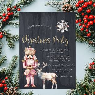 Convites Renindeer Soldado de Chocolate,Floco de Neve Natal