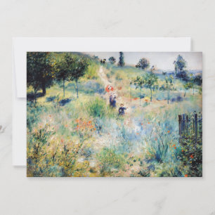 Convites Renoir - Caminho Que Lidera Através da Grama Alta