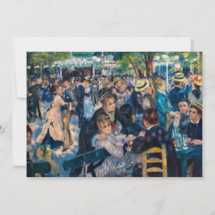 Convites Renoir - Dança no Le Moulin de la Galette