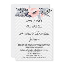 Renovação de Aniversário de Casamento de Flores El