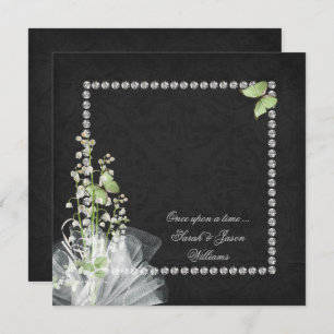 Convites Renovação de lírios e diamantes