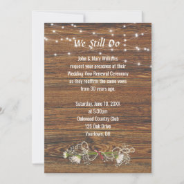 Convites Renovação de Vinhas de Madeira e Cordas Leves