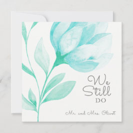 Convites Renovação de Votos de Peônias Azuis 25 anos