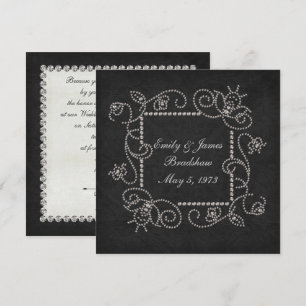 Convites Renovação enchida diamante do voto