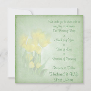 Convites Renovando Vows de Casamento