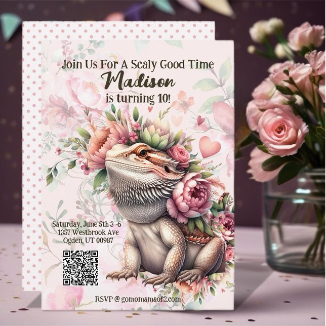 Convites Reptile Lizard Birthday (Are you ready to throw an unforgettable birthday bash for your reptile enthusiast?
)