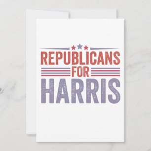 Convites Republicanos Pela Eleição De Harris 2024