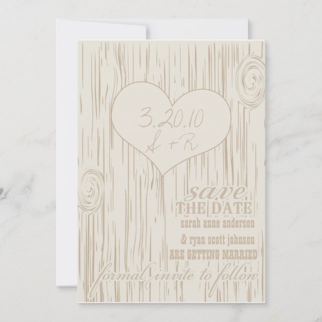 Convites Reserve a Data (Frente)