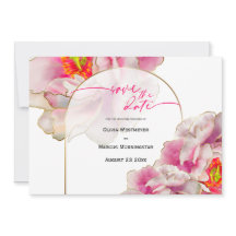 Reserve a Data | Bold Linda Escarlet Peony Invi