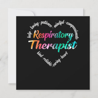 Convites Respiratory Therapist Respiratory Therapist Heart 