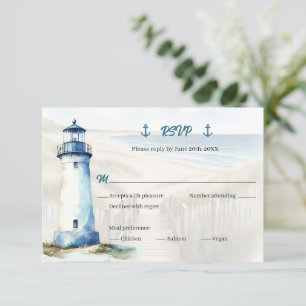 Convites Resposta de RSVP para Casamento com Aquarela na Co