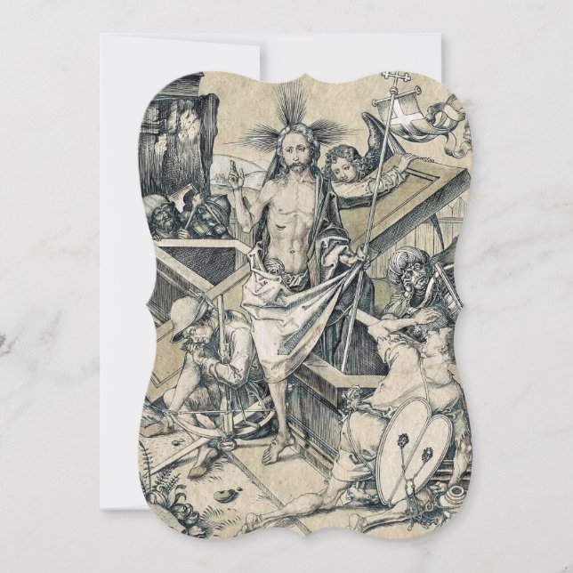 Convites Ressurreição de Cristo Jesus (Frente)