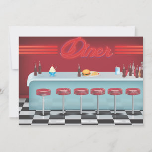 Convites Restaurante Lanchonete All American