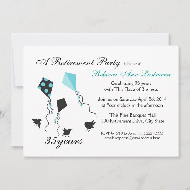 Convites Retirada de pipas e aves (Frente)