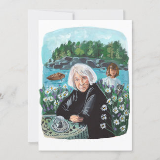 Convites Retrato de Tove Jansson