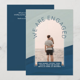 Convites RETRO Beach Vibe Wedery PHOTO