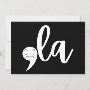 Convites Retro Cat Comma La Kamala Harris 2024 Eleição