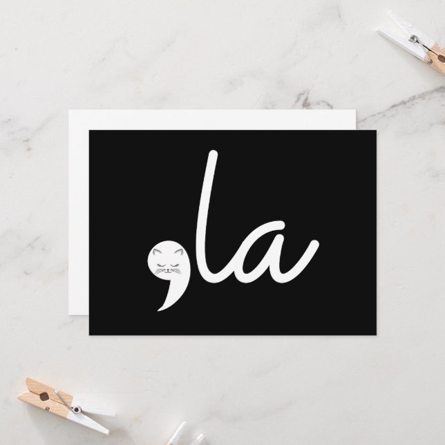 Convites Retro Cat Comma La Kamala Harris Para Presidente 2 (Frente/Verso In Situ)