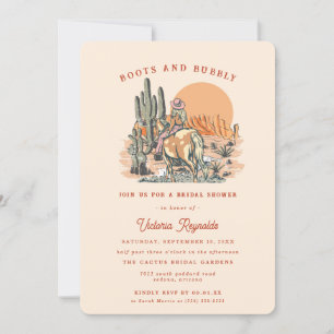 Convites Retro Deserto Ocidental   CHÁ DE PANELA