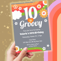 Retro Groovy 10º aniversário