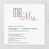 Retro Modern Wedding