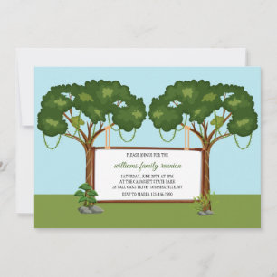 Convites Reunião da Família Árvores