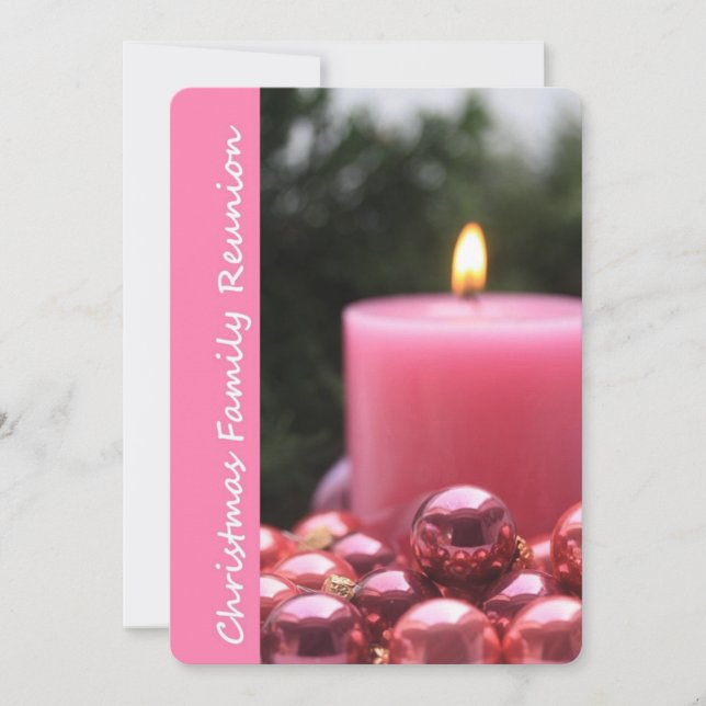 Convites Reunião da família natalina (Frente)